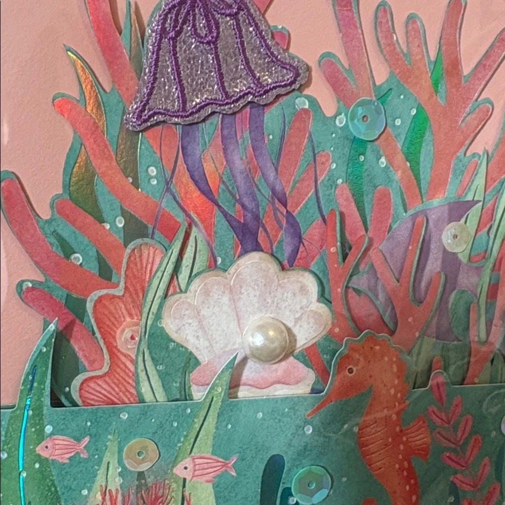 🆕Papyrus ‘Under The Sea’ Pop Up Greeting Card